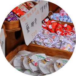 神社のお守りのイメージ
